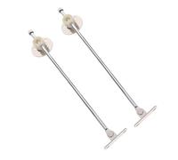 ifundom Cabinet Stay Flap Lid Drop Hinge 2Pcs 9.04 Inch Metal Support for Wardrobe Cupboard Furniture Doors Adjustable Pull Rod for Home Use