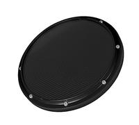 ifundom Carbon Fiber Drum Pads Black Practice Drum Pad Basic Skills Metronome Function at Home Studio