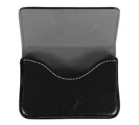 ifundom Card Case Creative Cool Wallet Stainless Steel Artificial Leather Mini Briefcase Stylish Card Storage Easy to Carry for Business Men