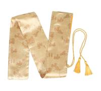 ifundom Carrying Bag Cloth Strap Cover for Chinese Straight Swords | Beige Display-ready Cover, Foldable Portable Pouch for Collectors, Cosplay Storage and Wear Protection