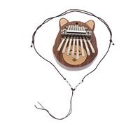 ifundom Cartoon Mini Tone Kalimba Thumb Piano Ergonomic Design for Beginners Natural Musical Instrument for Home Use and Music