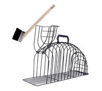ifundom Cat Bathing Cage with Brush Wear-Resistant PET Shower Cage for Grooming and Bathing Suitable for Home Use