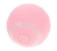 ifundom Cat Electric Ball Portable LED Activated Kitten Plaything for Indoor Fun Rotating Plastic Ball Cherry Blossom for Engaging Cats and Stimulating Natural Hunting Instincts
