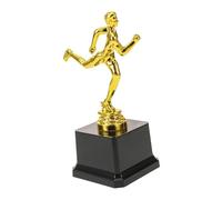 ifundom Celebration Trophy Cup with Special Figurine for Running Competitions Durable Plastic Award for School Winners and Marathon Participants Party Prize Gift