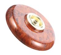 ifundom Cello Non-slip Mat Pad with Sturdy End-pin Stopper for Practicing the Cello on Carpeted Floors Brown Metal