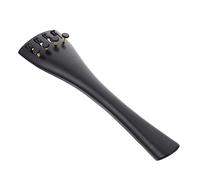ifundom Cello Tailpiece Aluminum Alloy Pull Strings Board Fine Tuners for Cello Supply and String Black
