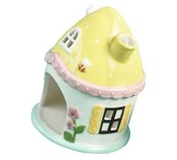 ifundom Ceramic Hamster House Pet Hide Cabin Porcelain Nest for Dwarf Hamsters Gerbils Mice Guinea Pigs Comfortable Summer Habitat Hideout