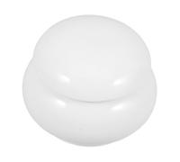 ifundom Ceramic Pet Urn Small for Dog Cat Ashes Portable Memorial Cremation Container with Smooth Surface White Keepsake Jar for Adult Pet Ashes Storage and Remembrance