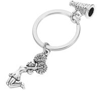ifundom Cheerleading Keychain Bag Pendant Charm for Lightweight Portable Cheerleader Accessories