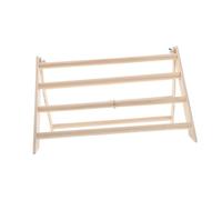 ifundom Chicken Perch Stand Roosting Bars for Chicks Space-saving Design Wood Easy to Clean Essential for Poultry Habitat and Training