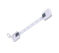 ifundom Child Security Locks Adhesive Cabinet Latches for Children White Easy to Install and Remove ABS Material Baby Proof Locks for Home Cabinets and Drawers