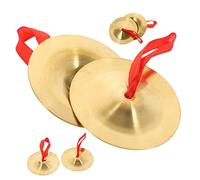 ifundom Children's Music Instrument Set Mini Cymbals 3 Pair Boys and Girls Dancing Party Props Educational Toy