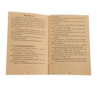 ifundom Chinese Mahjong Instruction Manual - Comprehensive English Mahjong Rule Book and Tutorial Guide - Vintage Style Learning Guide for Beginners and Enthusiasts