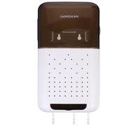 ifundom Chopsticks Holder Rack with Wall Mount Design, High Load Bearing Abs Material, Simple Appearance for Household Cutlery Storage