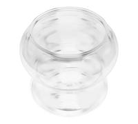 ifundom Compact Plastic Desk Aquarium: Micro Landscape Fish Tank with High-Transparency - Ideal for Betta Snail Aquatic Planting - Modern Home Decor Display 8x8x7"