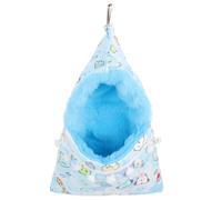 ifundom Cozy and Comfortable Cotton Canvas Hammock Bed for Ferret and Chinchilla, Soft Animal Accessory for Playing and Sleeping, Suitable for Small Pets Homes and Habitats