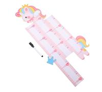 ifundom Creative Cartoon Animals Height Measurement Sticker Removable Wall Decor for Boy Girl's Rooms Self-Adhesive Growth Chart and Easy to Install Animal Design