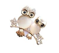 ifundom Creative Owl Shaped Alloy Car Air Freshener Clip, Aromatherapy Diffuser to Stress and Keep Alert, Car Scent Diffuser for Auto Air Vent, Removes Odours Efficiently