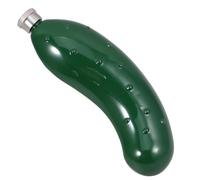 ifundom Cucumber Flask Water Bottle Jug Stainless Steel Compact Versatile Use Unique Elegant Design for Outdoor Picnics Travel