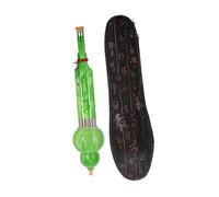 ifundom Cucurbit Flute for Beginners Gourd Hulusi c Tone Traditional Chinese Wind Instrument Sturdy Resin Construction Included Leather Case