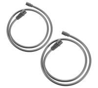 ifundom Cupping Hand Pump Extension Tubes 2pcs 80cm Grey Vacuum Hose Flexible Connector for Home Dry Cupping Therapy and Muscle Massage Accessories