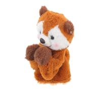 ifundom Cute Squirrel Plush Hand Puppet with Sound Effect Interactive Storytelling Animal Puppet for Parent-play and Early Learning