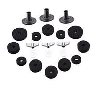 ifundom Cymbal Felt Pads Set Anti-skid Drum Kit Replacement Felts for Cymbal Stand Durable Protection against Collisions Lightweight and Portable for Outdoor Use