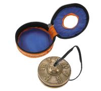 ifundom Cymbals Bell Yoga Meditation Percussion Instrument and Convenient Practical Design Nepal Made of Copper with Pleasant Sound for Mindfulness and Yoga Practices