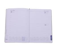 ifundom Daily Planner Notebook Portable Academic Planner with 365 Pages 2027 Lightweight Paper Material with Smooth Writing Experience, Small Pink Schedule for Travel and School