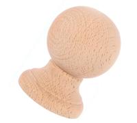 ifundom Decorative Wood Spindle Rods and Balusters Finials for Craft, Beige Solid Wood with Natural Grain Detail and Structural Integrity, Vintage Classic Roman Design for Home Decor