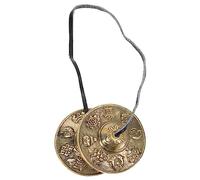 ifundom Delicate Copper Meditation Bell Handmade Percussion Instrument for Yoga Mindfulness and Sound Healing Compact Design for Easy Carrying and Storage