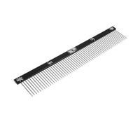 ifundom Dematting Pet Grooming Comb for Dogs and Cats - 25cm Black Multi-function Anti-static Comb for Matted Hair and Tangle Removal, Suitable for Long and Short Haired Pets