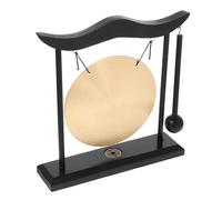 ifundom Desk Bell Chinese Gong for Meditation Elegant Table Ornament Decorative Home Present Living Room Decor