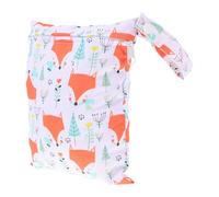 ifundom Diaper Storage Bag Reusable Printed Pocket Diaper Storage Pouch for Wet Dry Items for Newborn Changing Scenario