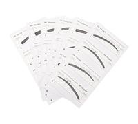 ifundom Disposable Eyebrow Stencil Kit 6 Pcs for Women with 1,2,4,5,7,8 Styles Precise Brow Shaping Beginner Friendly Makeup Tool for Natural Look