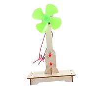 ifundom DIY Hand Made Wind Turbine Generator Model for Elementary Science Experiments Educational Stem for Safe Teaching Aid for Early Learning
