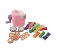 ifundom DIY Manual Noodle Maker Machine for Educational Clay Modeling Dough Extruder Safe Non-Sticky Crafting Tool for Pretend Play and Cognitive Development Creative Kitchen