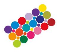 ifundom DIY Round Dot Self-Adhesive Wall Sticker for Room Decoration PVC Material Easy to Stick and Peel Removable Spotty Wall Decals for Classroom