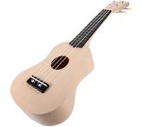 ifundom DIY Ukulele Kit 21 Inch Wood Material Set for Self-assemble Music Instrument, Lightweight Handicraft Fun Suitable for Serious Musicians and Children in DIY and Handicraft