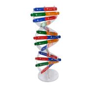 ifundom Dna Model Double Helix Science Kit for Students Educational Assembly Instrument Stem Teaching Aid Human Genes Molecular Structure DIY Learning Random Color