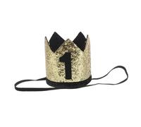 ifundom Dog Birthday Hat Cute Crown Headwear for Small Dogs Cats Kittens Festive Party Decoration for Pet Celebrations and Photo Moments Secure Comfortable Fit