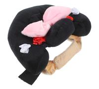 ifundom Dog Headband Geisha Style Pet Headpiece Made of Comfortable Polyester Fabric That Won't Irritate Pet's Skin for Daily Wear and Weekend Parties
