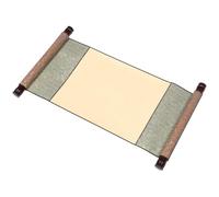 ifundom Double Blank Xuan Paper Scroll with Antique Gold Fleckles, Decorative Hanging Scroll for Calligraphy and Traditional Chinese Painting Use in Uk Homes