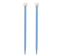 ifundom Double-head Drum Mallets with Soft Felt Heads and Maple Wood Handles for Timpani and Percussion Instruments, Dualhead Design Produces Accurate Tones, for Practice and Playing
