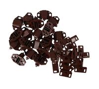 ifundom Double Roller Ball Door Catch Plastic Latches for Cabinet Doors Suitable for Laboratory and Workshop Furniture