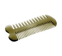 ifundom Double-sided Ox Horn Comb for Hair Scalp Massage and Oil Balance Lightweight Professional Styling Tool for Daily Use