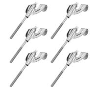 ifundom Drum Claws and Screws with Threaded Rods for Bass Drum Mounting Hardware 6pcs Metal Construction