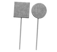 ifundom Drum Pedal Felt Flat Bottom Bass Beater for Kick Drum Percussion Replacement Parts for Pedal
