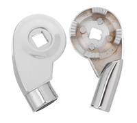 ifundom Drum Rack Connector, Aluminium Alloy Mounting Hardware for 8mm and 19mm Standards, Flexible Adjustment, Precision Fit, Quick Installation for Drum Kit Setups