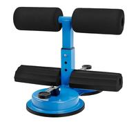 ifundom Dual Pole Sit-Up Assist Bar with Double Suction Cups, Adjustable Ab Training Equipment for Home Workout, Blue Fitness Device for Core Strength and Crunch Fixation